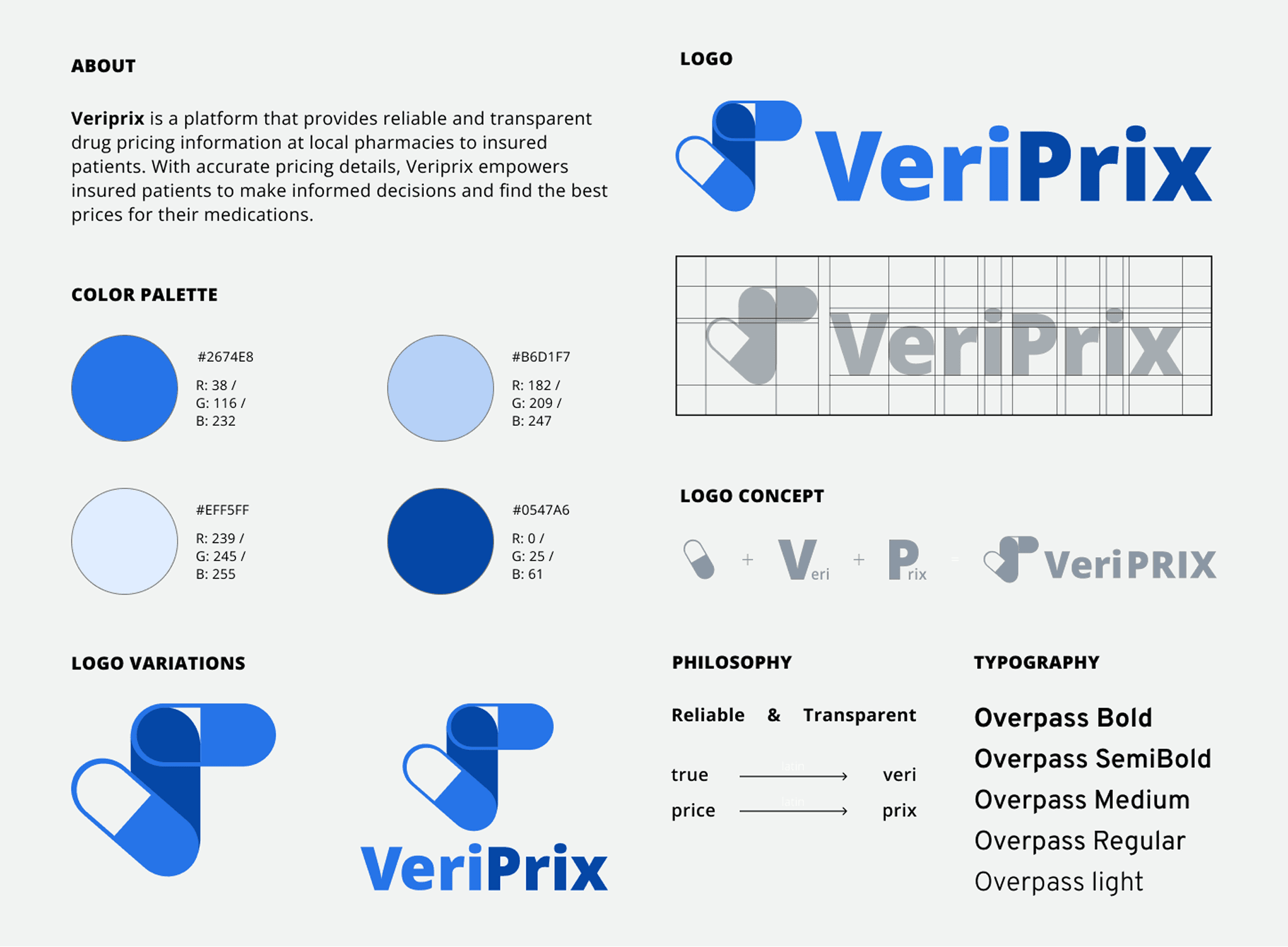 VeriPrix branding
